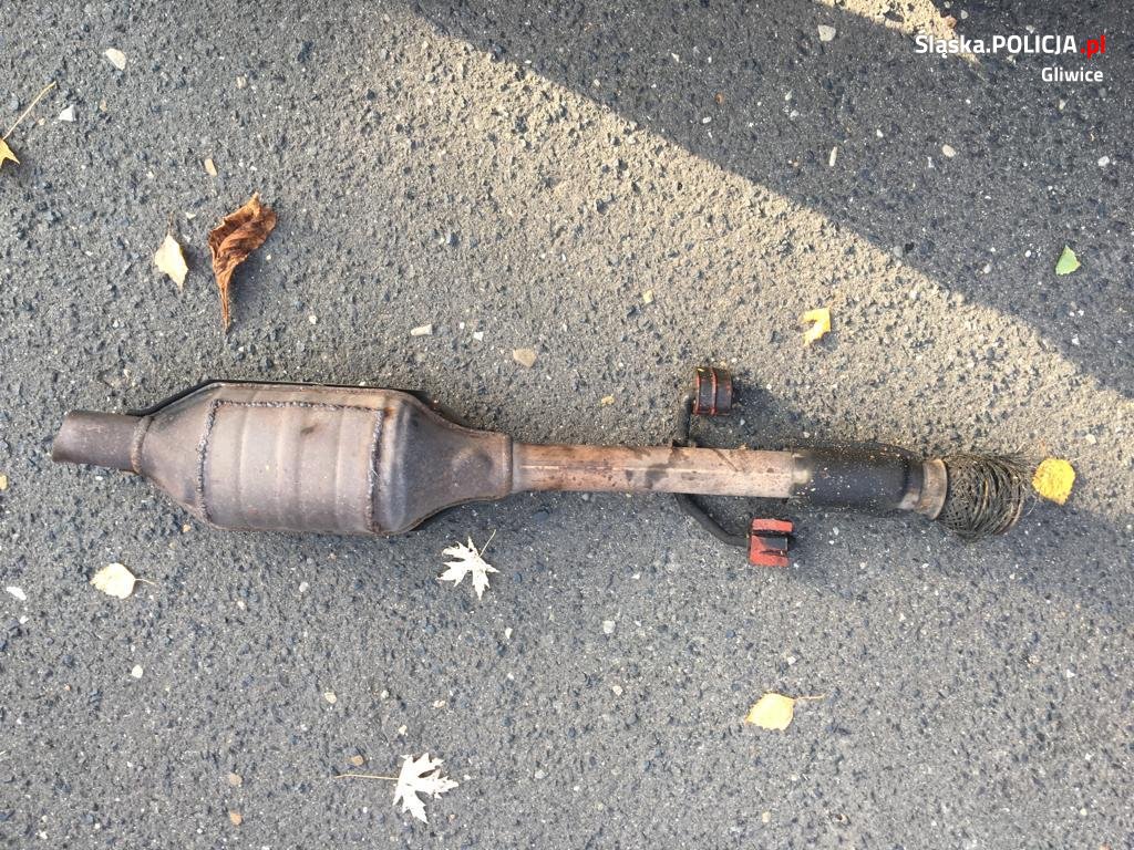 Odpowie za kradzież prawie 100 katalizatorów