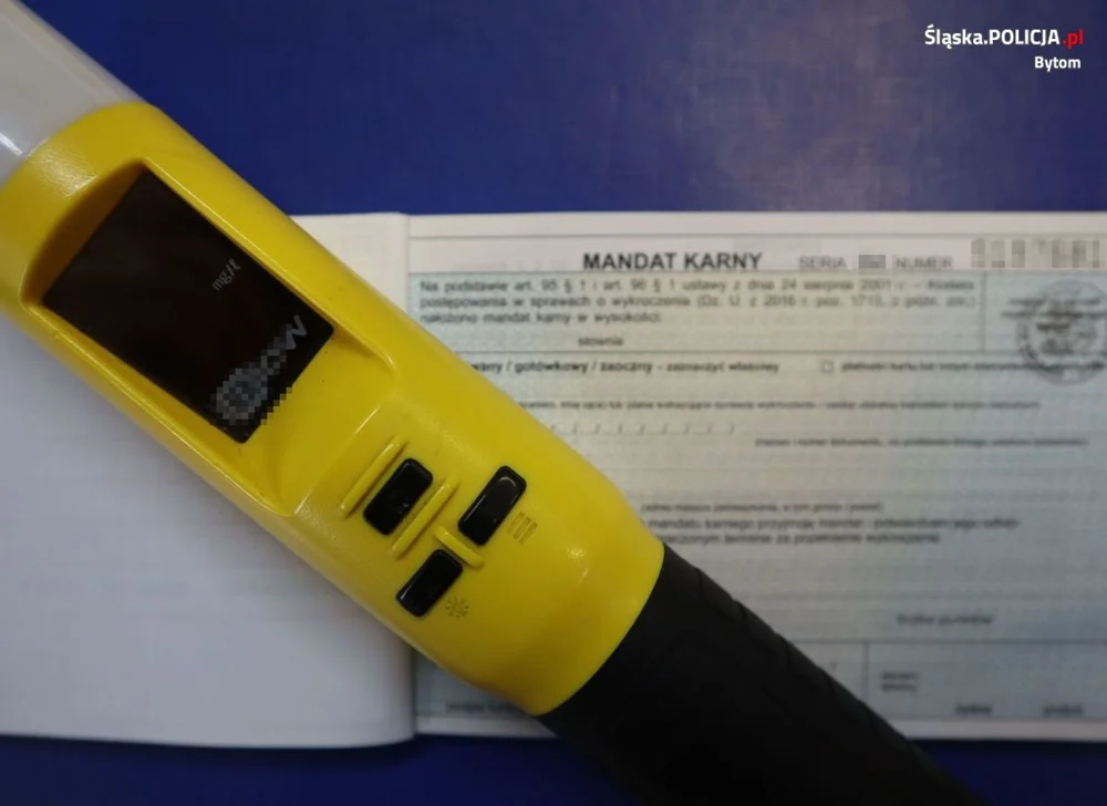 Jazda z promilami na rowerze zakończona wysokim mandatem