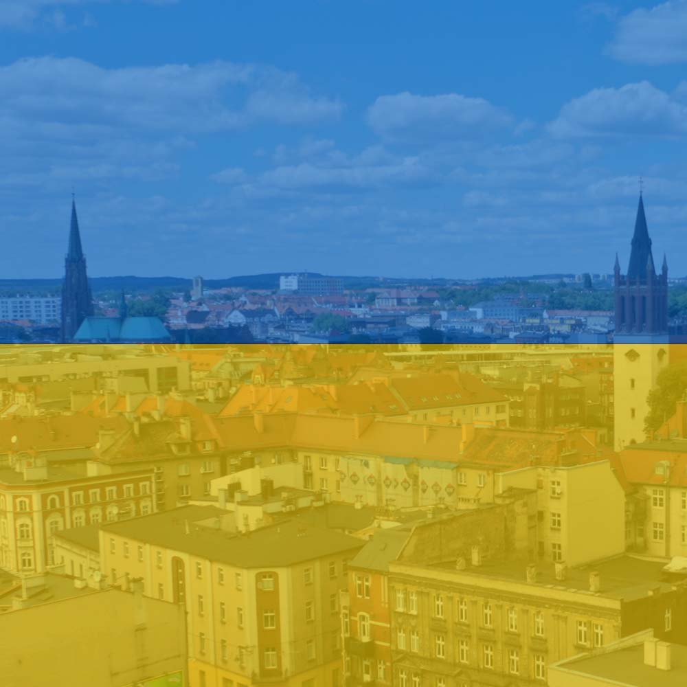 Bytom solidarny z Ukrainą