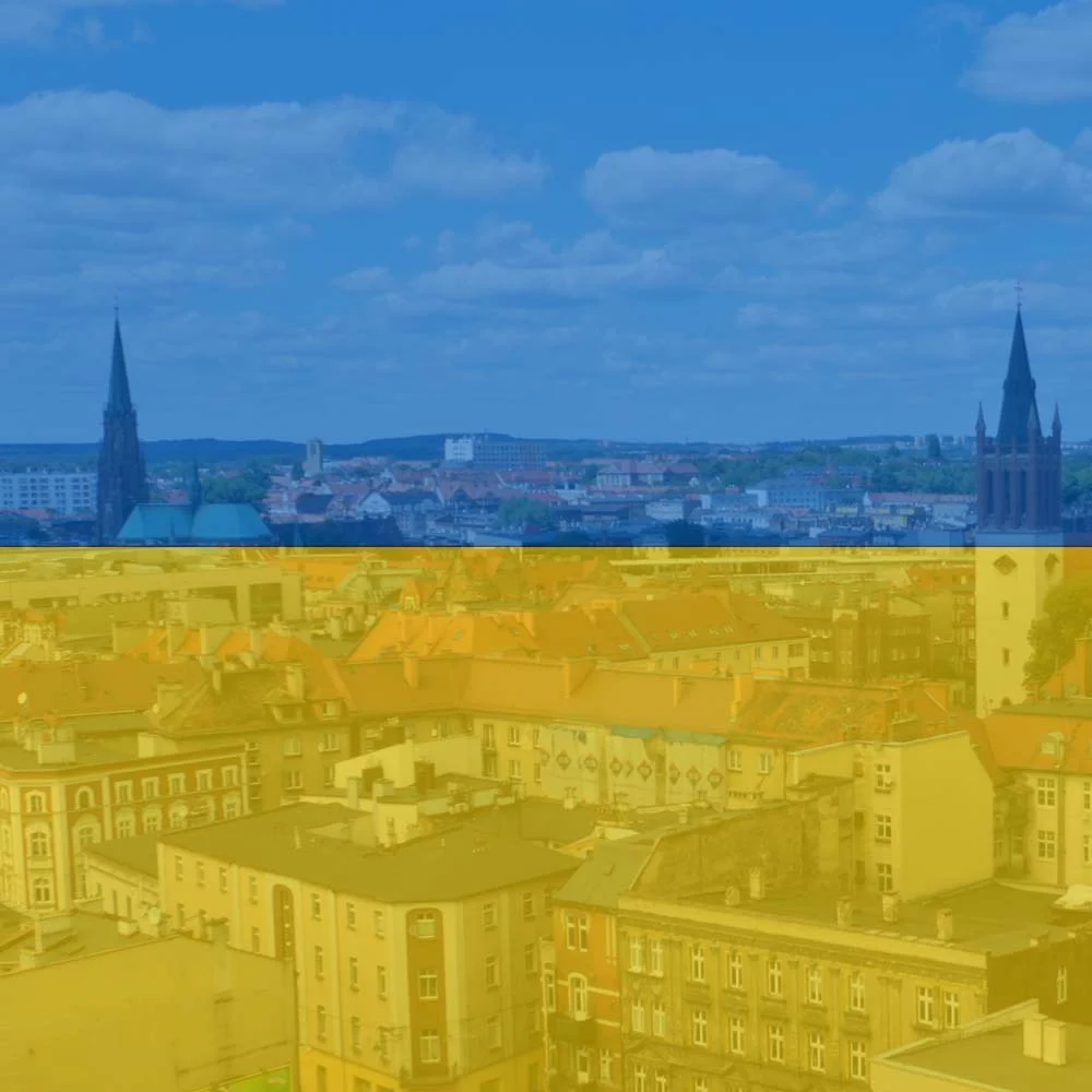 Bytom solidarny z Ukrainą
