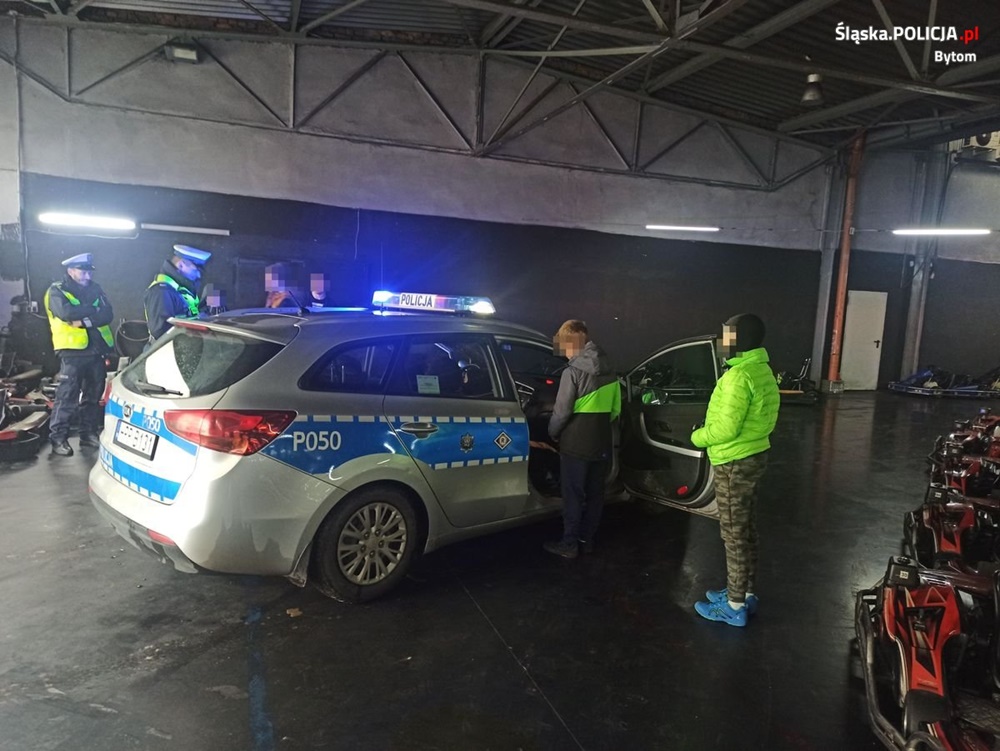 "Bezpieczne Ferie" z bytomską drogówką