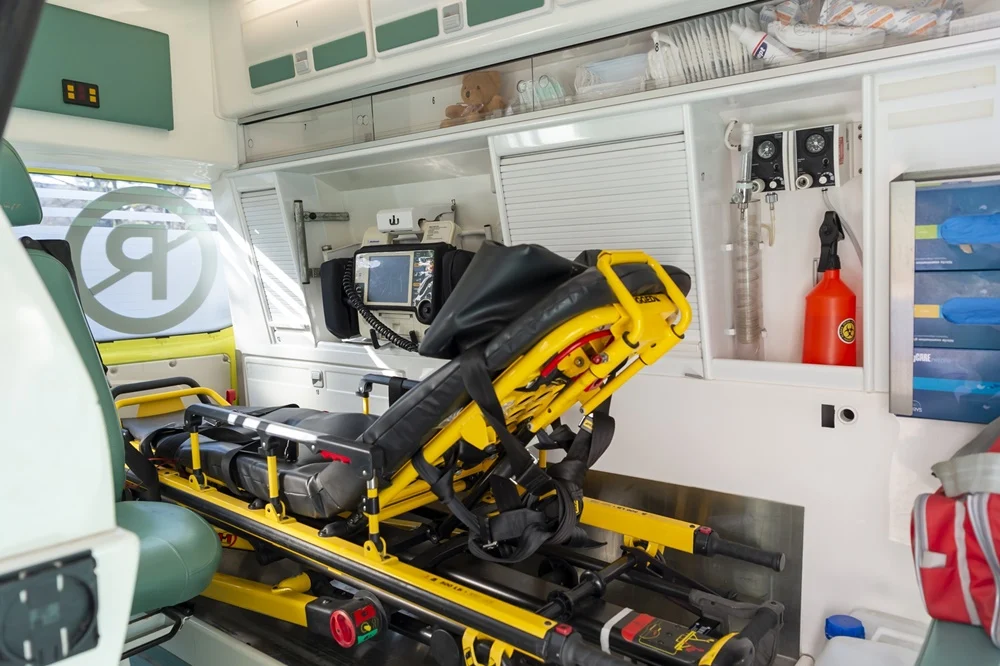 Ambulans zakupiony przez bytomian dla Drohobycza już w drodze na polsko-ukraińską granicę