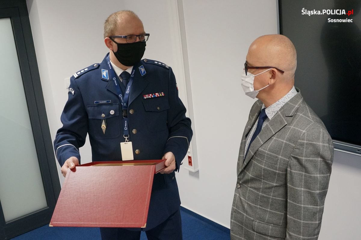 Komendant Komisariatu Policji IV w Sosnowcu przeszedł na emeryturę