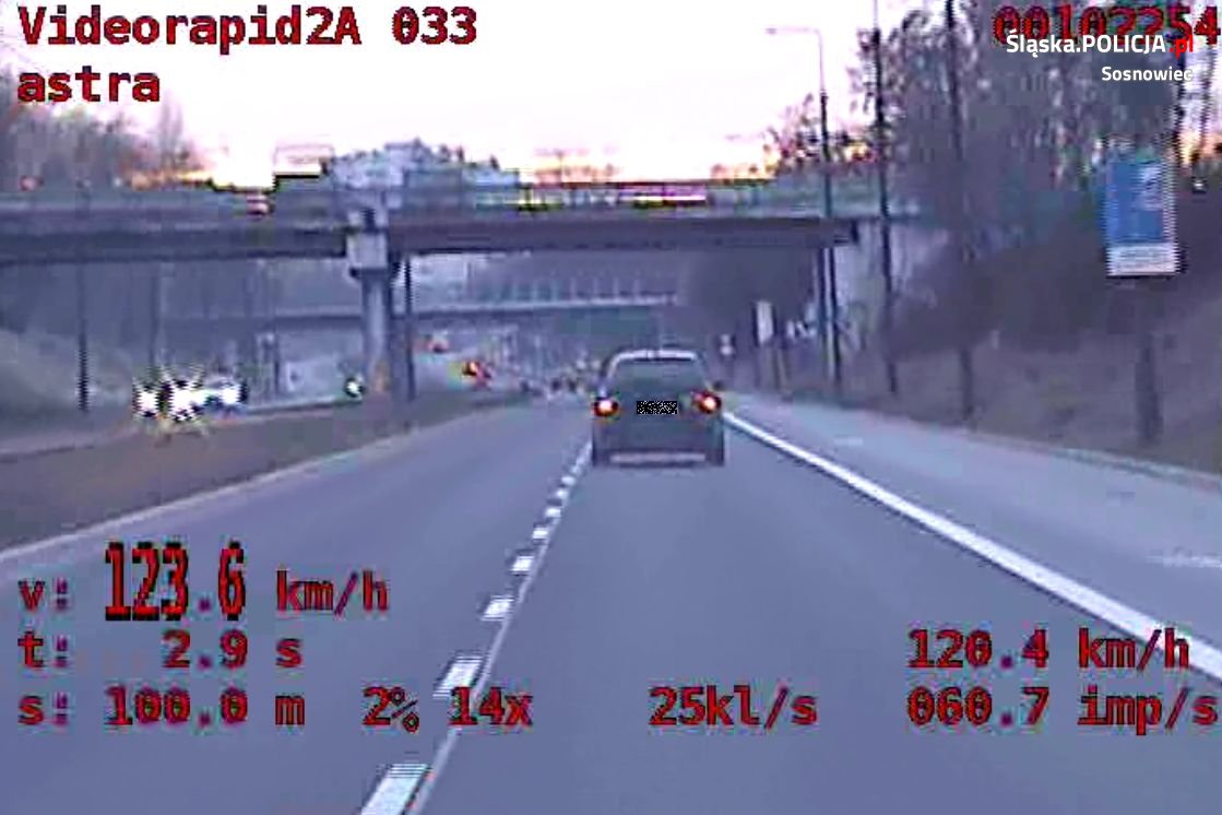 2500 zł mandatu za przekroczenie prędkości. Jechał w terenie zabudowanym ponad 120 km/h