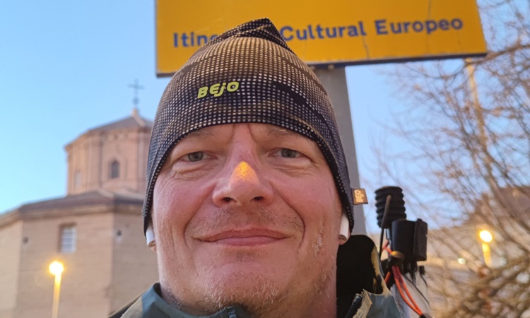 Prawie 4 tysiące kilometrów pieszo. Maniek już w Portugalii