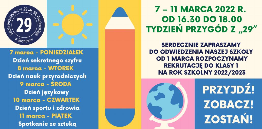 Tydzień Przygód w Szkole Podstawowej nr 29!
