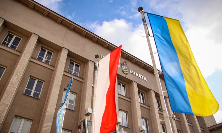 Sosnowiec solidaryzuje się z Ukrainą!