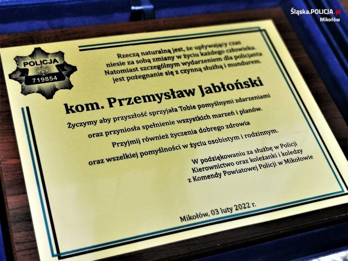 Zmiany kadrowe w kierownictwie garnizonu mikołowskiego 3