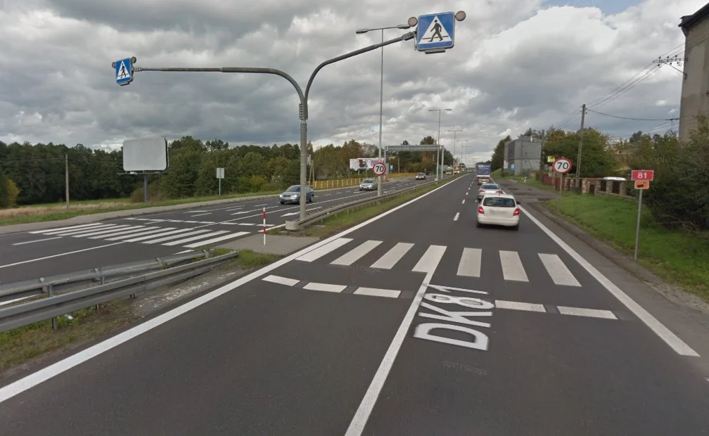 Na DK81 i DK44 więcej bezpiecznych przejść dla pieszych. Jest decyzja GDDKiA