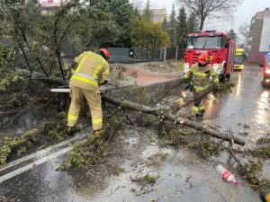 Orkany szalały w powiecie mikołowskim. Strażacy interweniowali 89 razy!