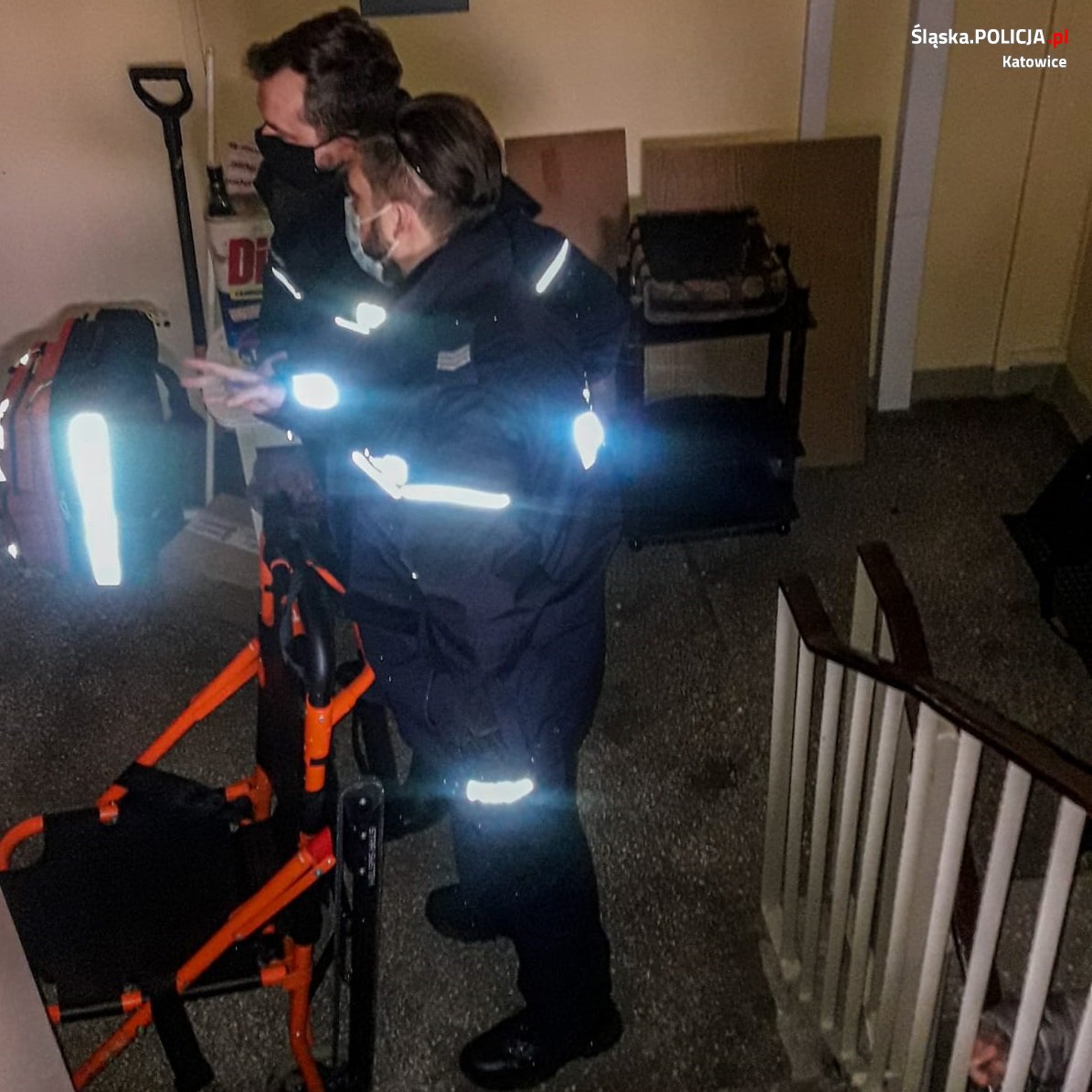 Wspólnie pomogli seniorce