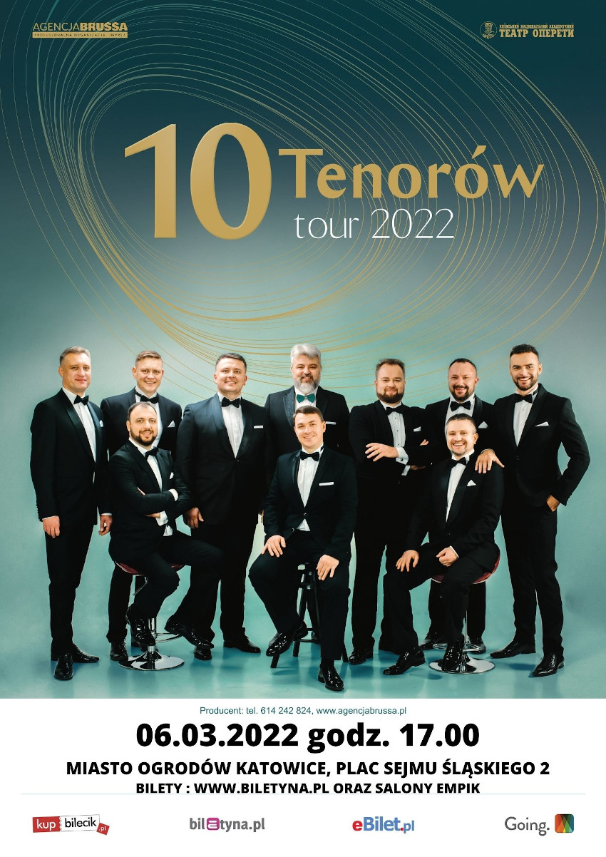 Katowice: 10 Tenorów tour 2022