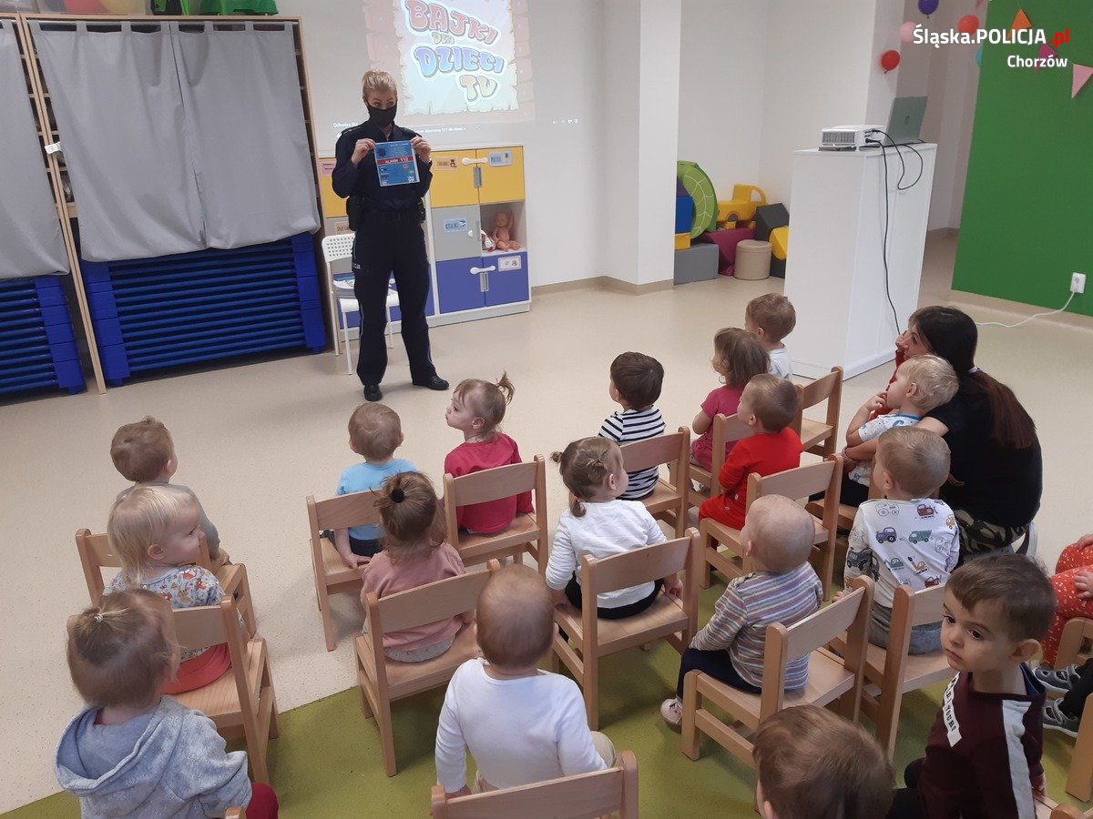 Chorzowscy policjanci edukują dzieci od najmłodszych lat