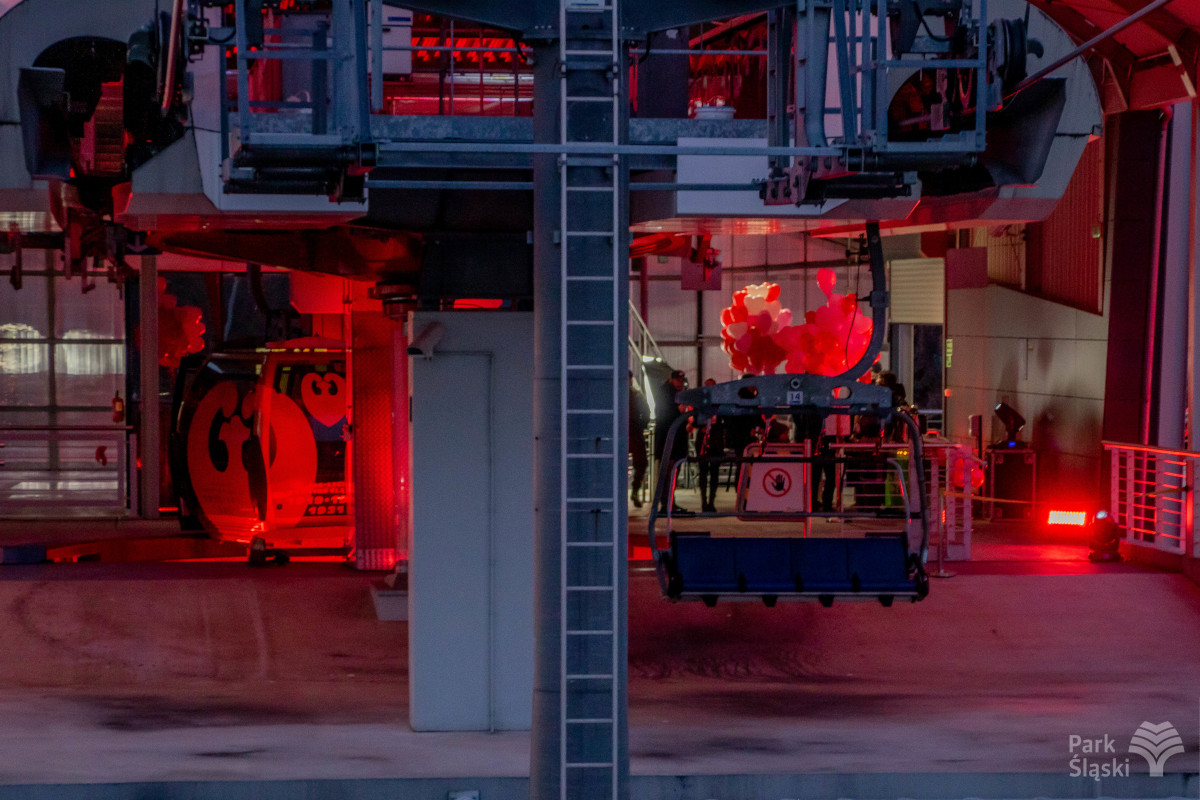 Walentynkowy spacer w chmurach