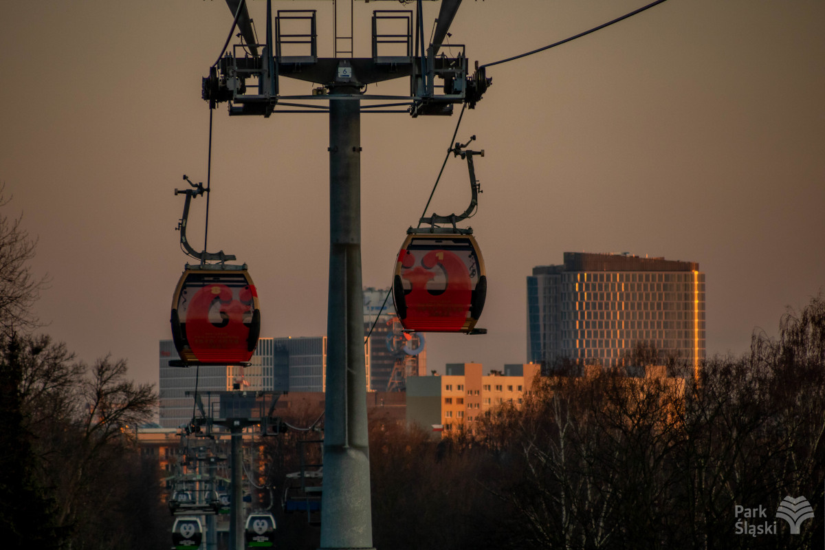 Walentynkowy spacer w chmurach