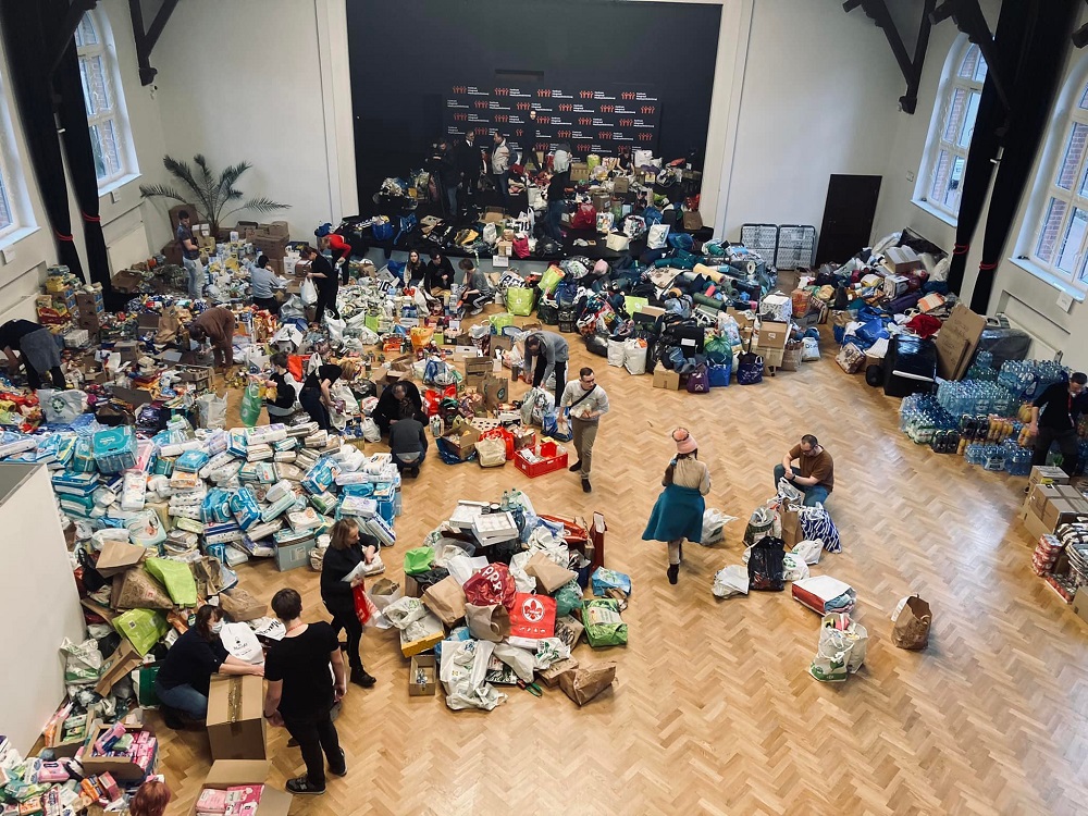 Chorzów: Zbiórka dla mieszkańców Ukrainy idzie pełną parą