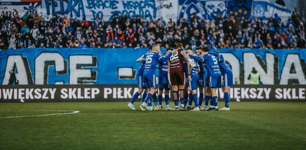 Inauguracja wiosny zakończona remisem. Kibice Ruchu Chorzów nie kryją rozczarowania