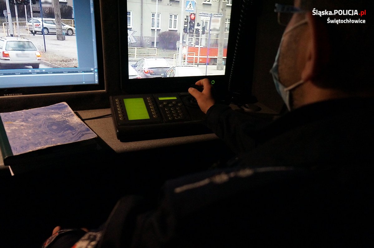 Ruchome Stanowisko Dowodzenia wspierało działania świętochłowickiej drogówki