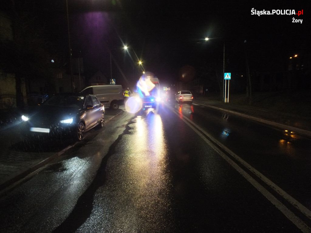 67-letni żorzanin potrącony na przejściu dla pieszych w ciągu ul. Wodzisławskiej!