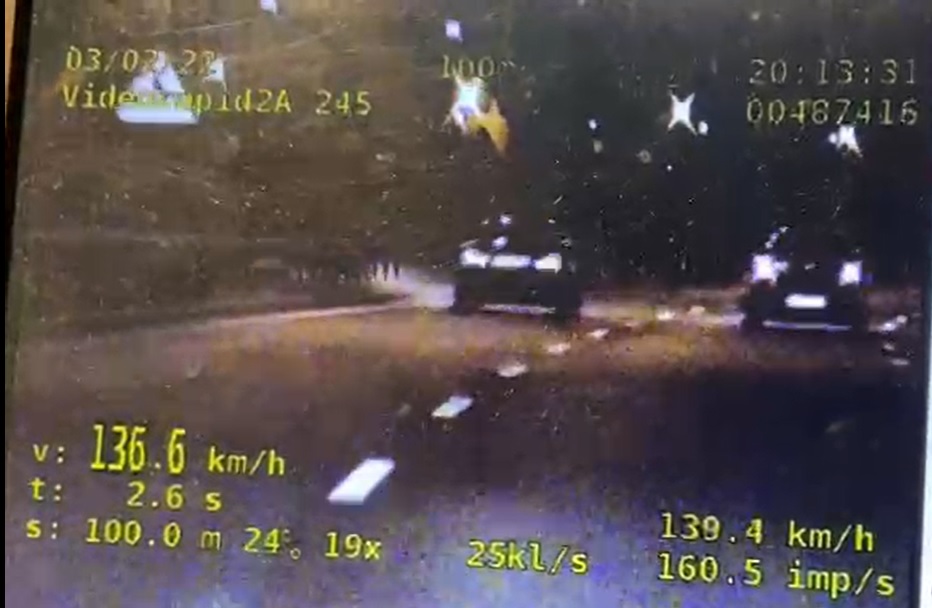 Pędził 136 km/h - zatrzymali go policjanci z grupy "SPEED"