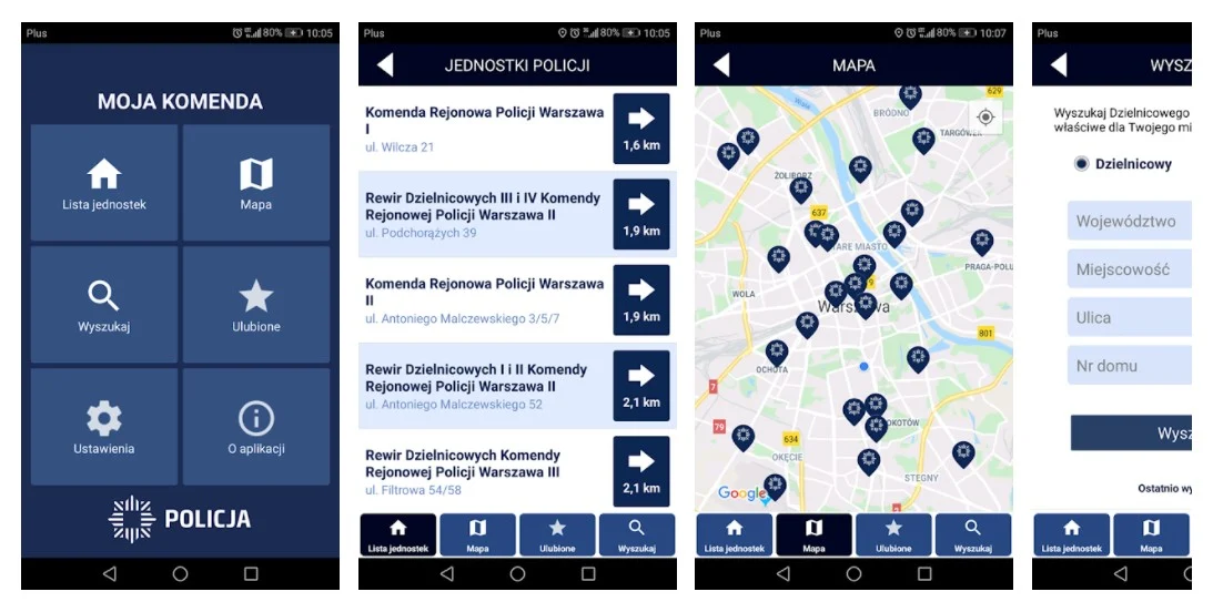 "Moja Komenda" - kontakt z dzielnicowym na wyciągnięcie ręki
