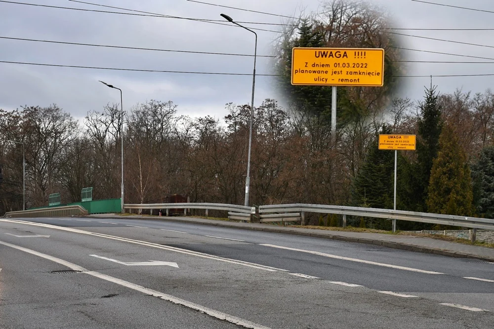 Ruda Śląska: Ulica Czarnoleśna zamknięta dopiero od 3 marca