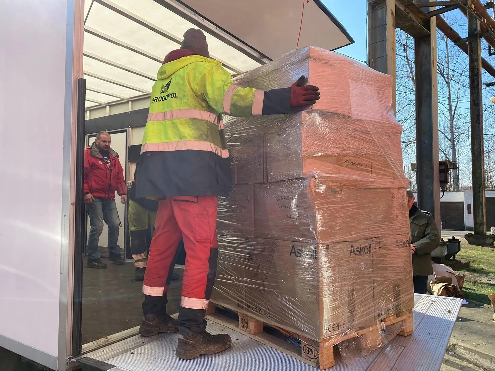 Pierwszy transport z darami dla Ukrainy zorganizowany!