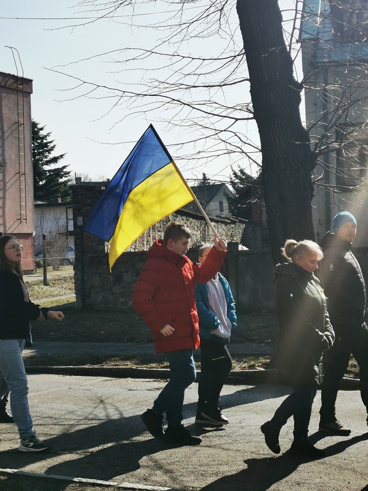 Protest młodzieży w Kochłowicach 1