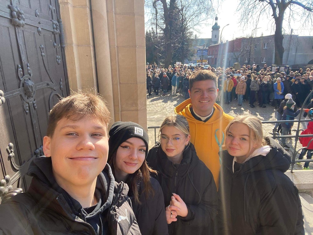 Protest młodzieży w Kochłowicach 3