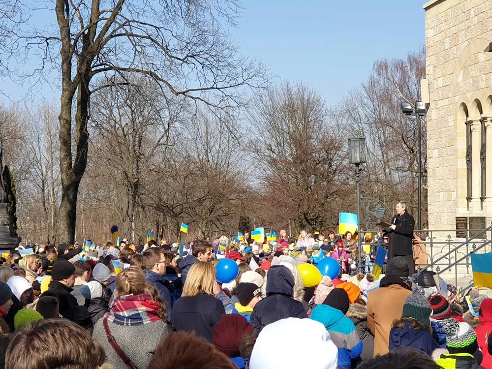 Protest młodzieży w Kochłowicach 14