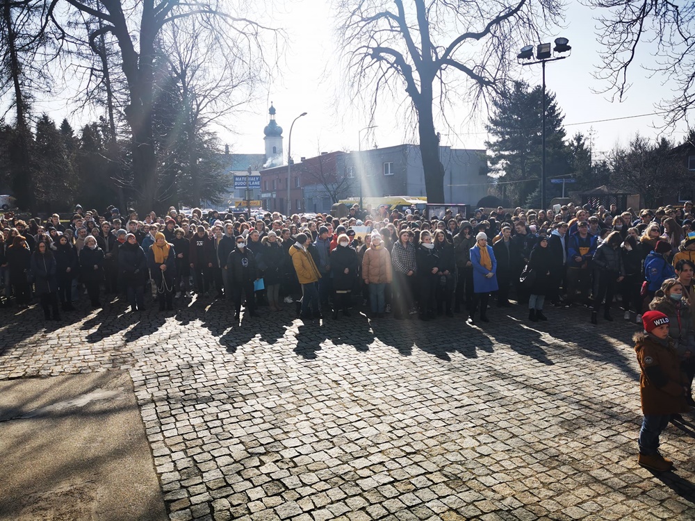 Protest młodzieży w Kochłowicach 19