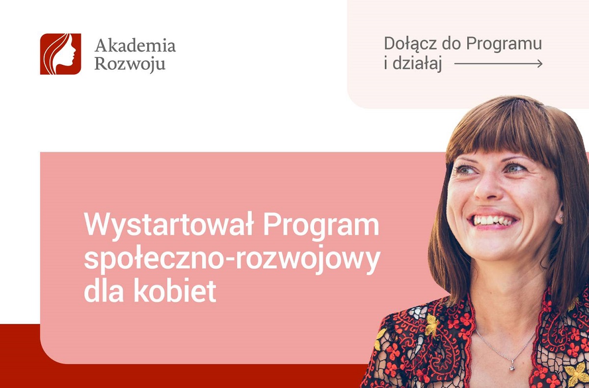 Nowy program edukacyjny dla pań - Akademia Rozwoju