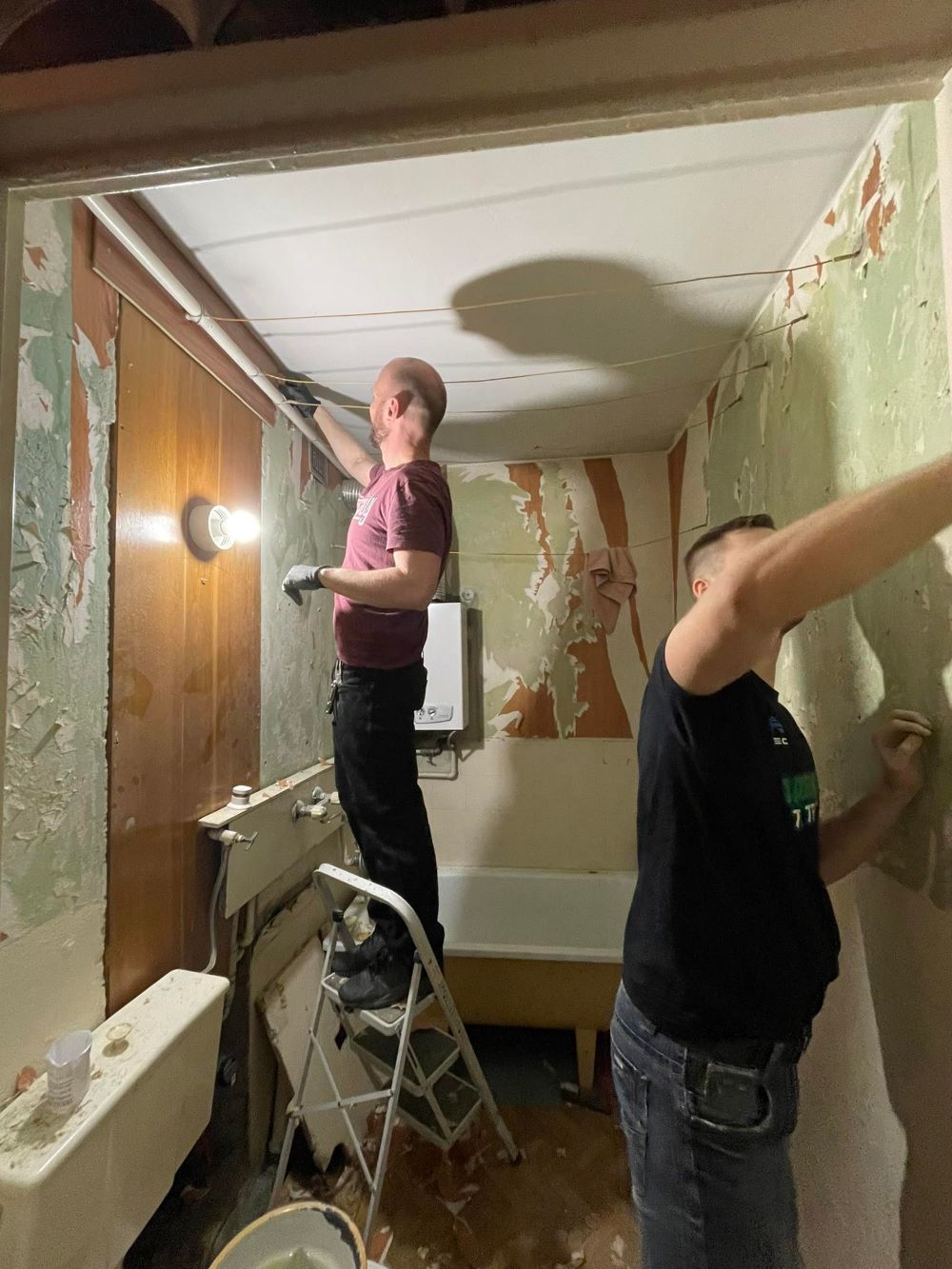 Rudzki klub sportowy Nelson remontuje mieszkanie dla rodziny z Ukrainy