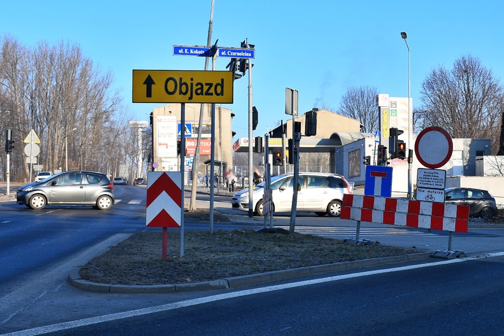 Remont ulicy Czarnoleśnej 1