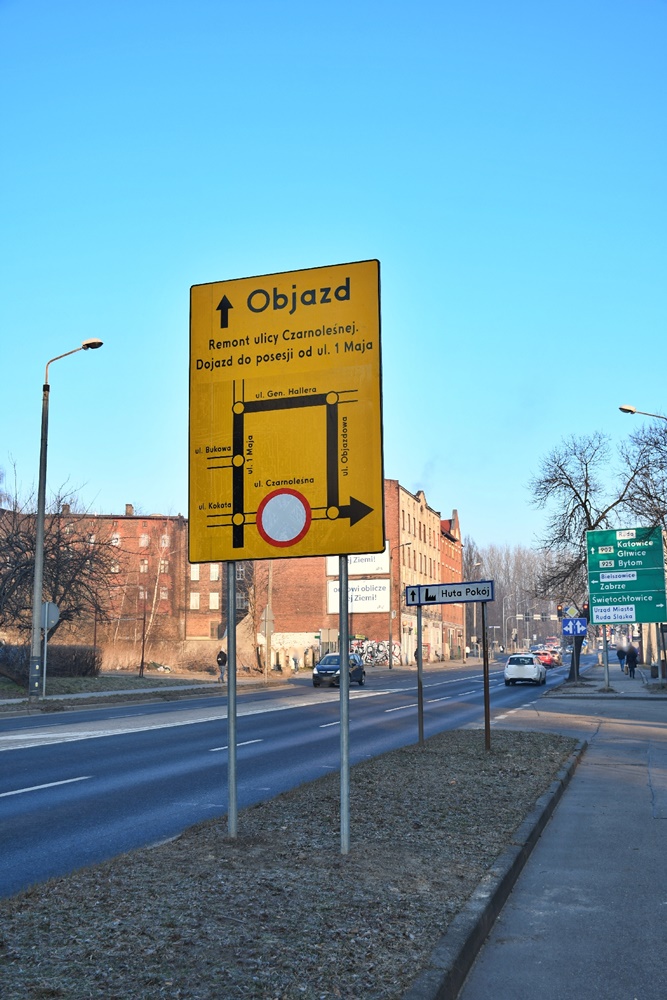 Remont ulicy Czarnoleśnej 16