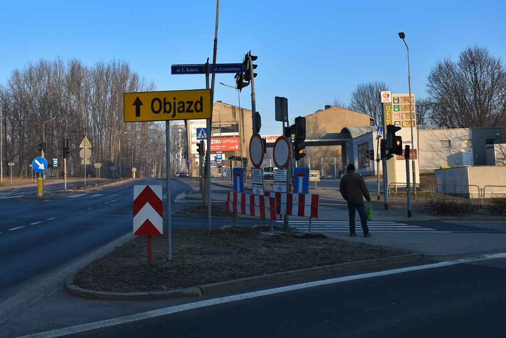 Remont ulicy Czarnoleśnej 18