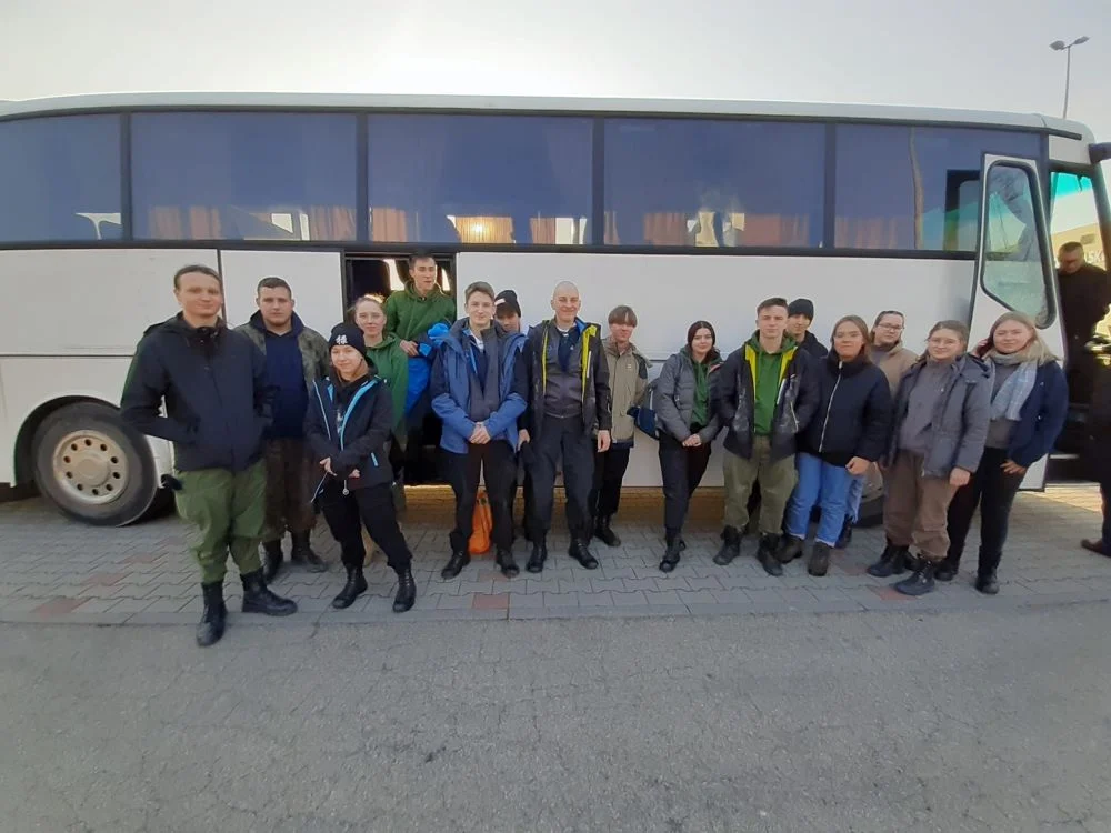 Rudzcy harcerze pomagają uchodźcom z Ukrainy