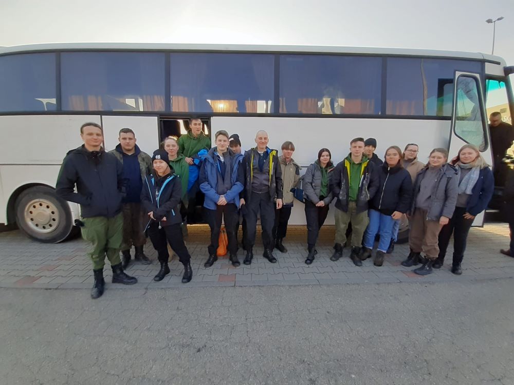 Rudzcy harcerze pomagają uchodźcom z Ukrainy