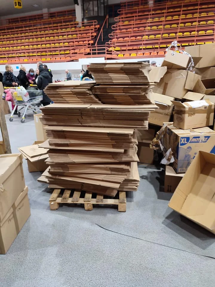 Ciężarówki z Niemiec i Francji z pomocą humanitarną 7