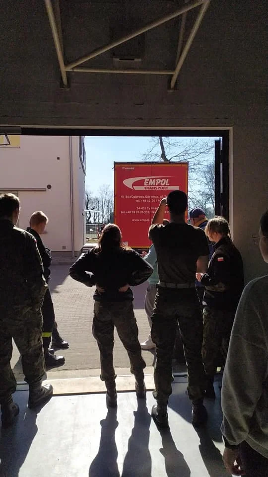 Ciężarówki z Niemiec i Francji z pomocą humanitarną 8