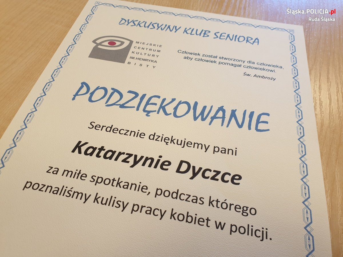 Spotkanie z seniorami w Dyskusyjnego Klubu Seniora za nami