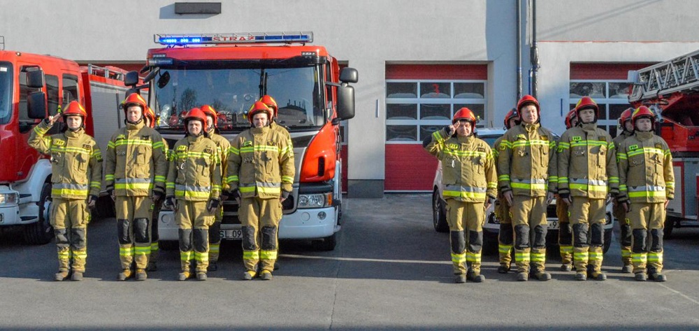 406 wyjazdów do gaszenia pożarów. Straż pożarna podsumowała 2021 rok