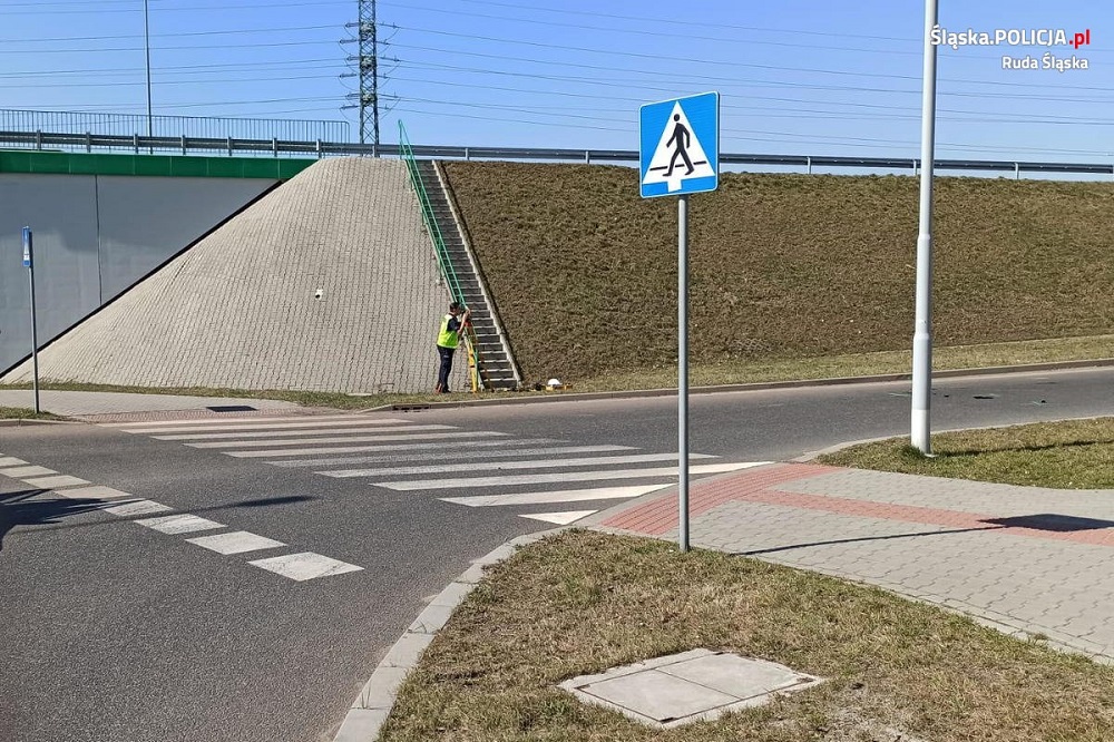 Bielszowice: Rowerzystka w ciężkim stanie trafiła do szpitala po potrąceniu