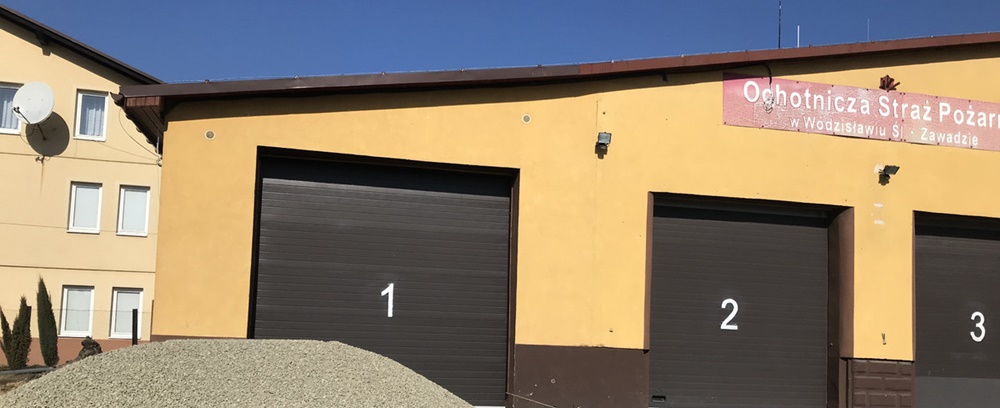 Trwają prace termomodernizacyjne w OSP Zawada