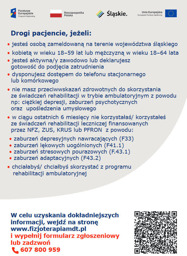 Bezpłatne programy rehabilitacyjne