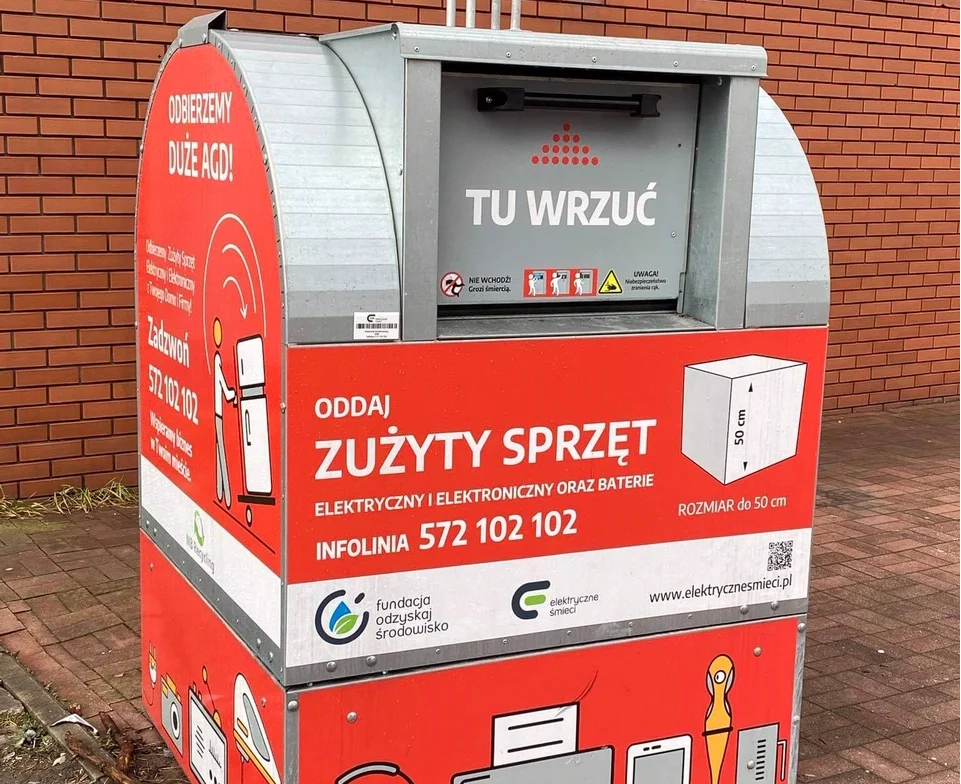 31 ton elektrośmieci z Tychów