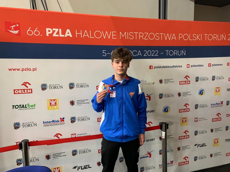 Wiktor Cygan złotym medalistą w Halowej Sztafecie