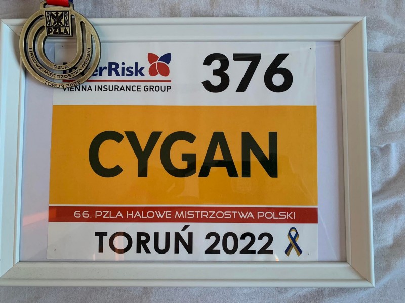 Wiktor Cygan złotym medalistą w Halowej Sztafecie