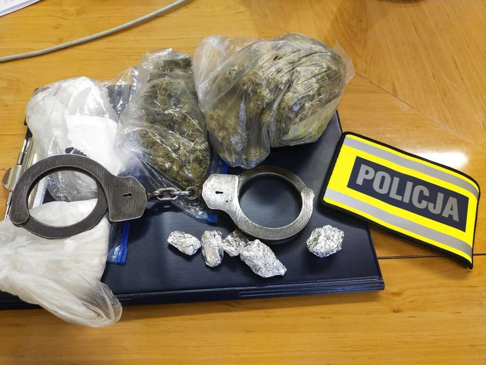 50-latka wpadła z narkotykami