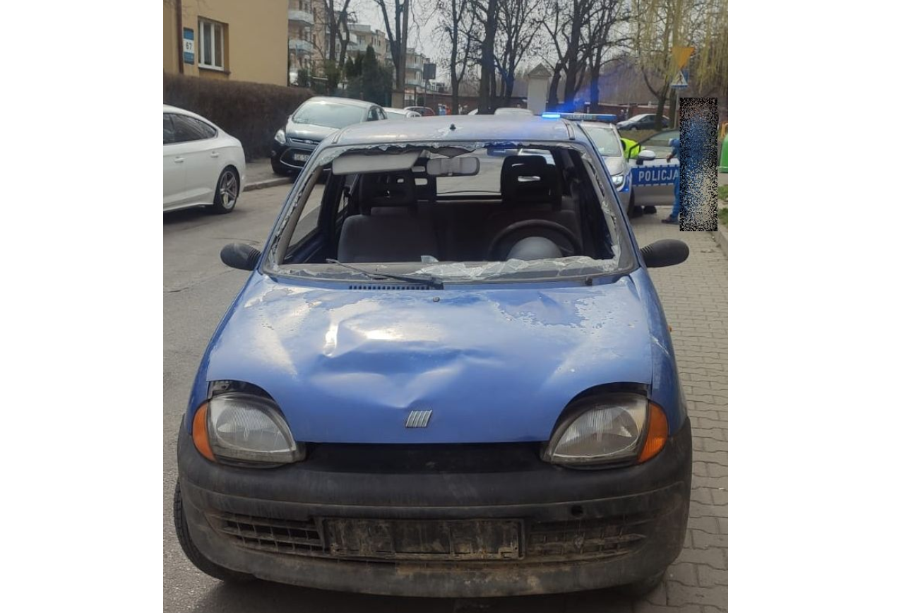 Pijany i bez prawa jazdy kierował niesprawnym autem